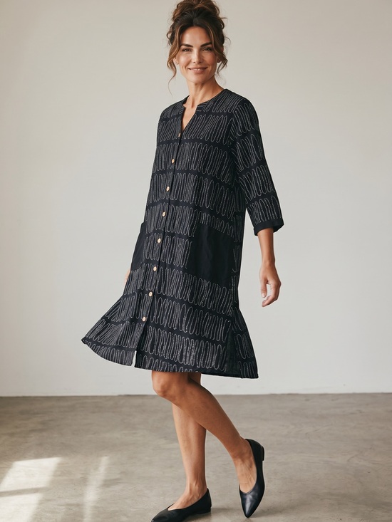 Kiki Sol Tops - Artisan Kiki Sol cotton tunic/dress. Size medium GUC